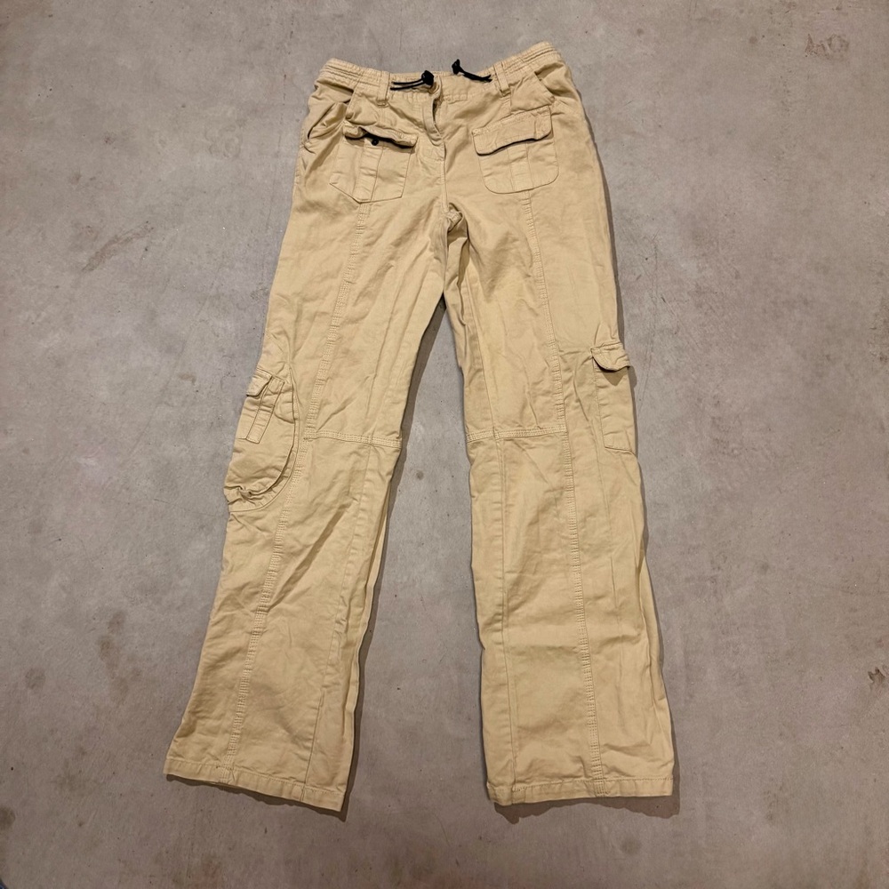 Brandy Melville Tan Cargo Pants
